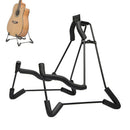Aluminum Alloy Folding Guitar Stand Concise Style Soft Sponge Steel Frame H A9I7