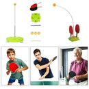 Table Tennis Trainer Equipment Rebound Robot Rebound Fixed in/outdoor V5E8