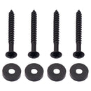 4 Pieces Neck Plate Bolts / Screws For Guitar Bass
