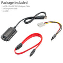 SATA/PATA/IDE to USB 2.0 Adapter Converter Cable for Hard Drive Disk  JR BX