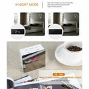Led Alarm Clock Digital Electronic Led Mirror Clock Multifunction Temperatu