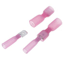 100PCS Electrical Heat Shrink Male & Female Spade Wire Connectors Terminals Se-