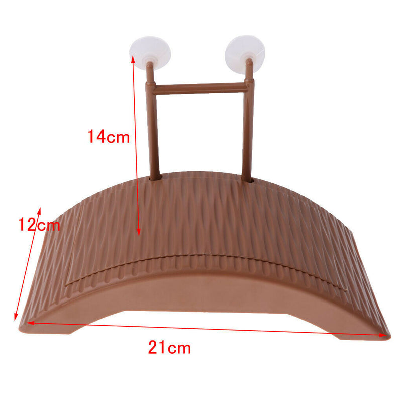 Reptile Vivarium Decor Aquarium Ornament Tortoise Basking Platform Turtle Pier