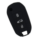 Car Key Protive Cover Holder for BUICK Flip Folding Remote Key Fob Black