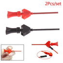 1Pair Mini Analyzer Testing Probe Grabber SMD IC Test Hook Clip Jumper ProbeSA3C