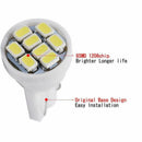 50x T10 White 8 SMD LED Car Side Wedge Interior Light Bulbs 1206 2825 1 TDF