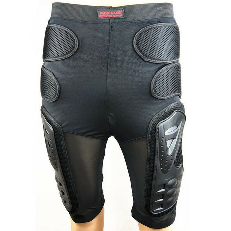 Motorcycle Motorbike Racing Armor Pads Hips Legs Protector Shorts Pants XXL