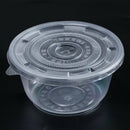 1X(50 pcs. Transparent Plastic Disposable Soup Bowls Chutney Bowls Storage