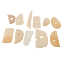 11pcs Wooden Handled Scraping Tool For Clay/Pottery/Ceramic DIY Crafts