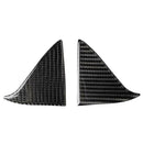 2x Carbon Fiber Interior Front Quarter Glass Cover Trim for Mazda3 17 18