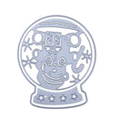 Crystal Old Man DIY Metal Stencil Scrapbooking Craft Embossing Cutting Die