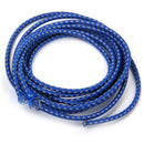 1 Pair Elastic Reflective Laces Easy Attachment for Marathon Sports (Royal