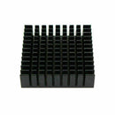 Aluminium Heat Diffusion Heatsink Cooling Fin Black M0X4 x 40mm 1Pc 40mm x J6A1