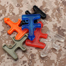 2Pc Pocket Hard Tool Camping Outdoor Emergency Rescue Survival Self-defense Tool