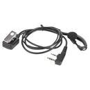 QX-108 for Baofeng Kenwood 2 Pin K-Type Plug PTT Walkie Talkie Earphone Earpiece
