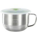 Solid Stainless Steel Bowl Instant Noodle Bowl