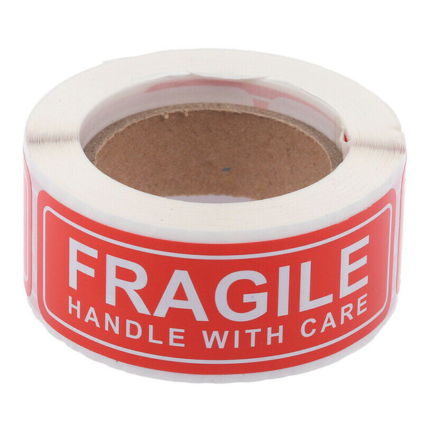 150Pcs/Roll Fragile Label Stickers Handle with Care Thank You Warning Si Ew