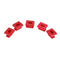 5pcs Car Interior Dash Trim Inserts Red Grommets Clips for BMW E46 E65 E66 A#S