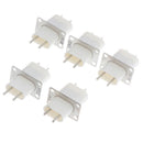 5Pcs Electronic Microwave Oven Magnetron 4 Filament Pin Sockets Converter Hom-
