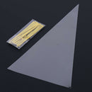 600pcs Clear Cellophane Cone Bags Twist Ties Large Size Party Sweet Cello Candy
