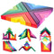Rainbow Stacking Game Building Nesting Blocks Preschool Learning Jigsaw Toys