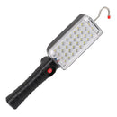 Handheld 34 LED Flashlight  Work Light Rechargeable Torch Lamp USB