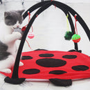 Pet Bed Toys Mobile Activity Playing Mat Pad Blanket House Cats Furniture Tent