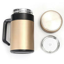 500ML Thermal Mug Stainless Steel Vacuum Flasks with Handle Thermocup Offic