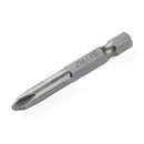 12x High Hardness 1/4" 50mm PH00-PH2 Magnetic Shank Cross Head Screw Driver