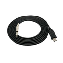 PC USB to 6.35mm Jack Guitar Studio Cable for Instruments Recording Singing