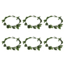 6pcs Greek Roman Goddess Toga Leaf Laurel Wreath Headband Party Costume