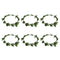 6pcs Greek Roman Goddess Toga Leaf Laurel Wreath Headband Party Costume