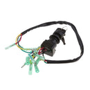 Ignition Switch Assy 703-82510-43-00 Fits Yamaha Outboard Control Box & Key