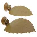 2Pcs S/LTurtle Pier Use In /Out Of Water Basking Leaf Platform For Reptiles