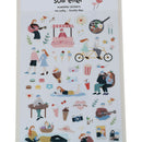 lovely day Series Decorative Stationery Stickers DIY Diary Album Stick Label3C