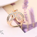 Pack Of 3 Fashion Elegant Crystal 3- Scarf Buckle Brooch Scarf