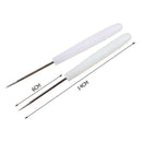 Plastic Handle Handmade DIY Leathercraft Needle Crochet Sewing Awl Tools