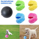 Magic Roller Ball Automatic Dog Cat Toys Robotic Microfiber Mop Ball Sweeper New
