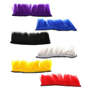 Motorcycle Adhesive Helmet Mohawk Hair Patches Skinhead Costumes Wig Red