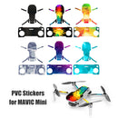 6pcs Protective Film PVC Stickers Full Cover Skin Decor for DJI Mavic Mini Drone
