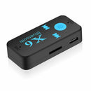 1x Mini Wireless Bluetooth 3.5mm AUX Audio Stereo Music Car SUV Receiver Adapter