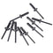Pack of 41 Hand Riveter Rivet Gun Quick Set for Door Panel Wood Board Car