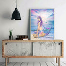 5D DIY Special Shaped Diamond Painting Art Women Cross Stitch (Beauty01)
