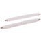 2X Window Flat F Connector Cable Coax Coaxial RG6 RG-6Door TV Satellite ME