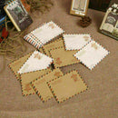 10pcs Mini Envelope Postcard Letter Stationary Storage Paper Vintag D5W5 Ai U0Q8