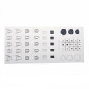 Nail Art Silicone Mat Pad Polish Stamping Transfer DIY Palette Showy Mats EOLJ