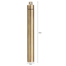 Ti Alloy Waterproof Canister Toothpick Holder Capsule Seal Bottle Keyring