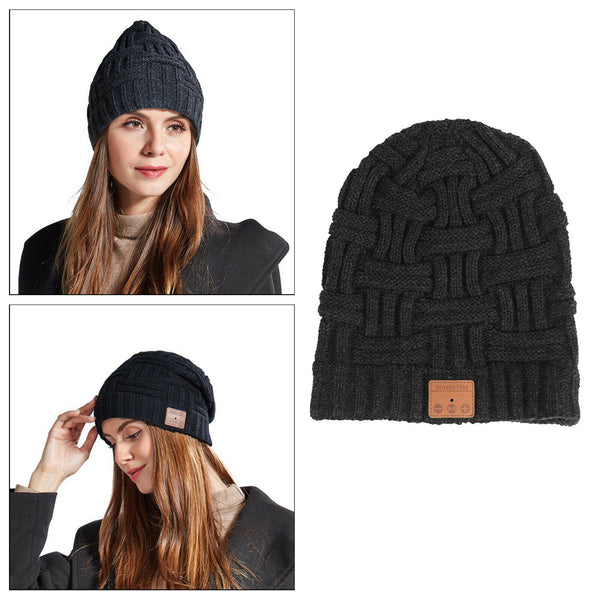 Soft Bluetooth Knitted Beanie Knitting Hat Running Cycling Cap Hats Gift