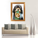 Dog Cat Diamond 5D DIY Diamond Painting Photo Embroidery Cross Stitch Decor