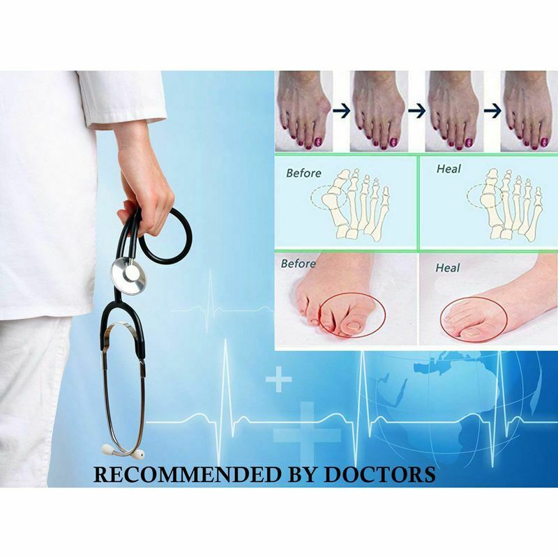 Corrector, Toe Separator,Bunion Relief Protectors New Material Gel Hammer T K7I5